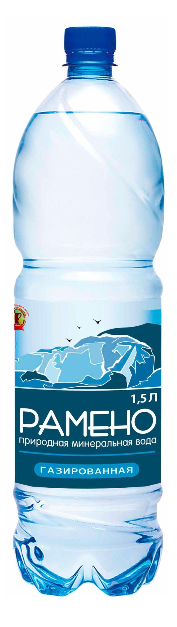 Вода минеральная Рамено газированная, 1,5 л