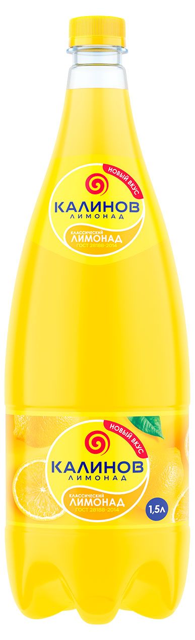Напиток газированный Калинов Лимонад Классический, 1,5 л
