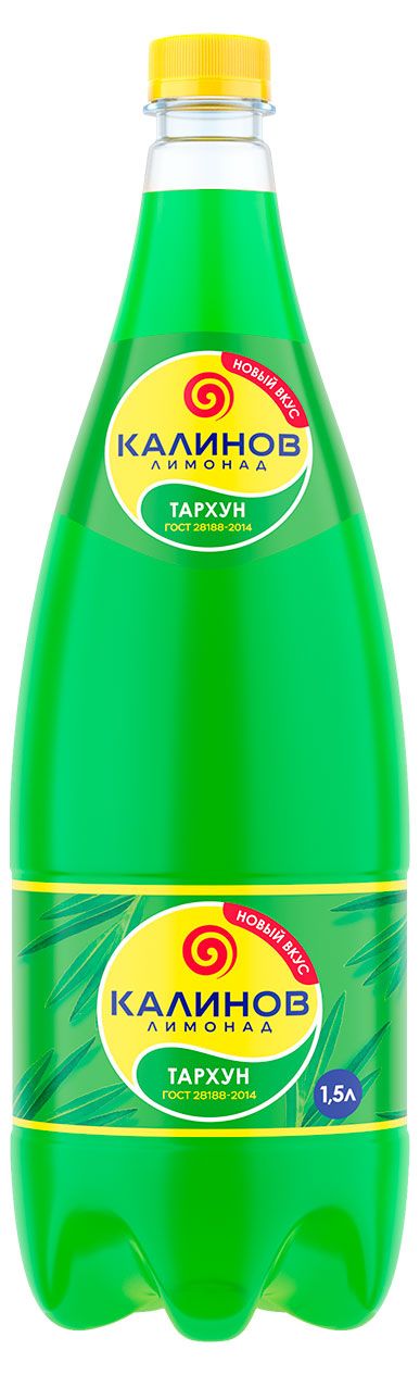 Напиток газированный Калинов Лимонад Тархун, 1,5 л