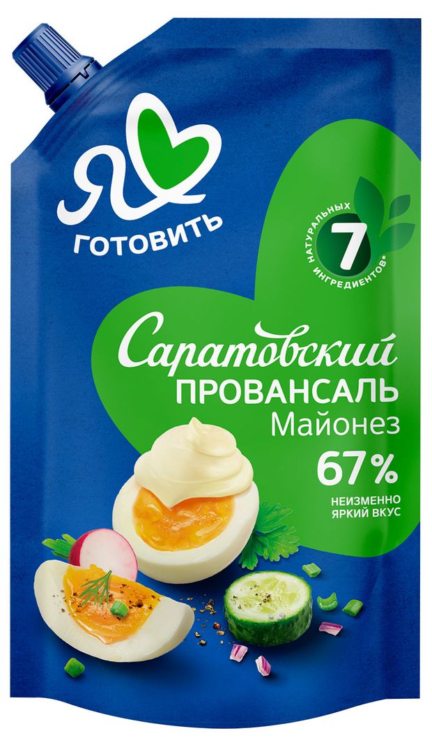 Майонез Саратовский Провансаль Провансаль 67% охлажденный, 700 мл