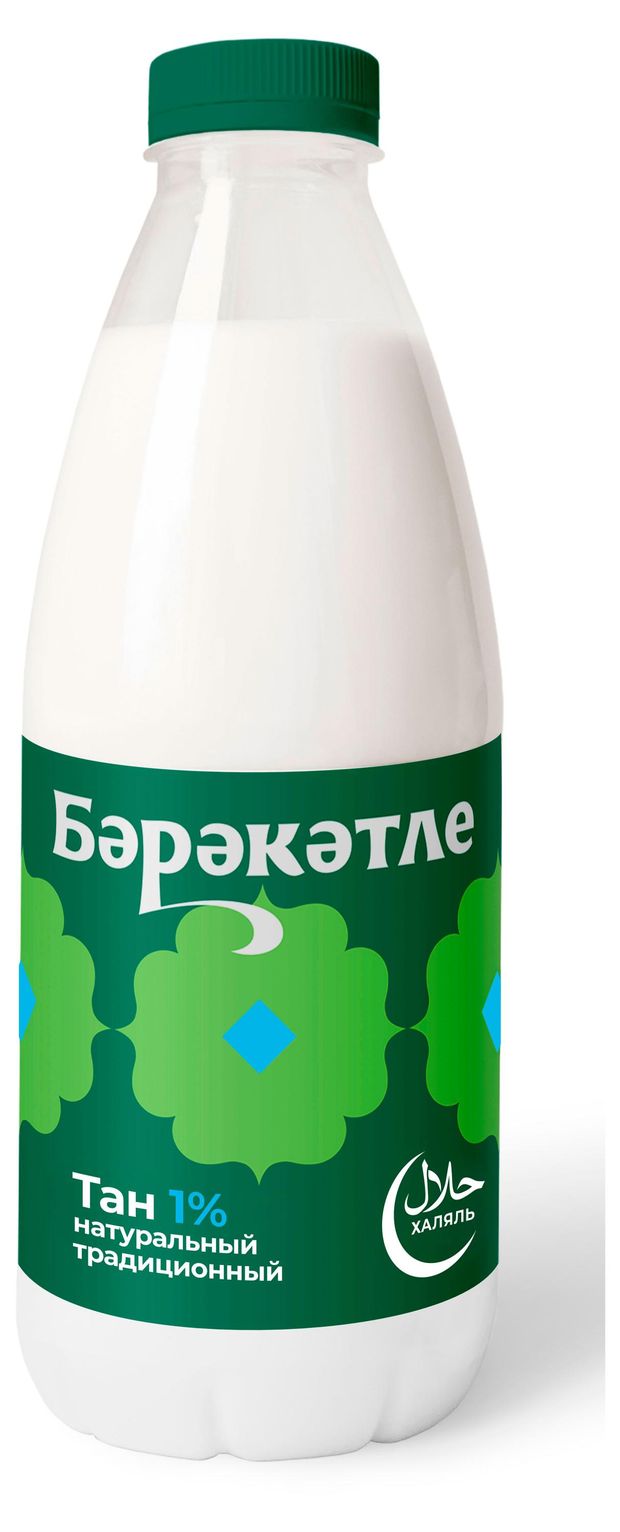 Тан Бэрэкэтле 1% халяль БЗМЖ, 1 л