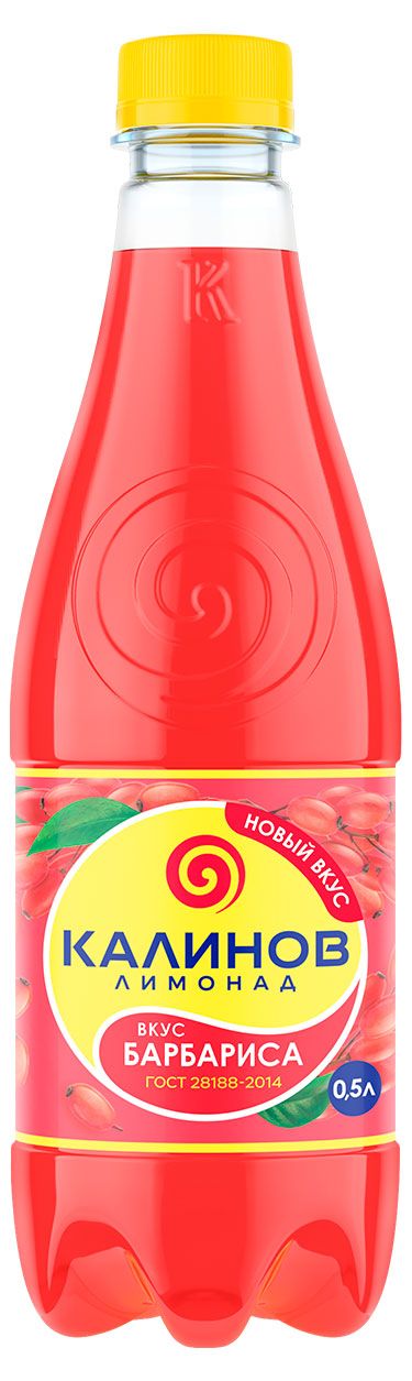 Напиток газированный Калинов Лимонад Барбарис, 0,5 л
