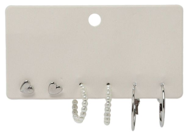 Серьги-гвоздики Golden Tree Камни, 3 шт