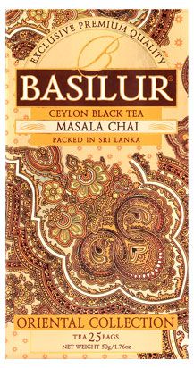 Чай черный Basilur Масала, 25 пакетиков