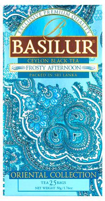 Чай черный Basilur Морозный день, 25 пакетиков