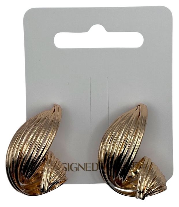 Серьги Golden Tree Узелки, 1 пара