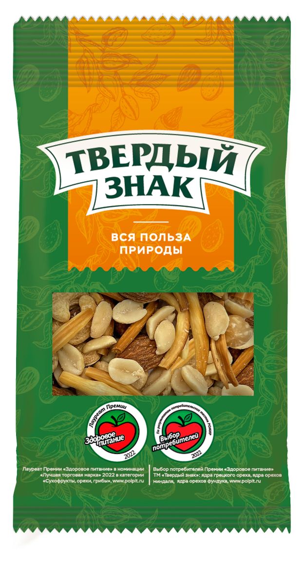 Коктейль ореховый Твердый знак с сыром 50 г 50₽