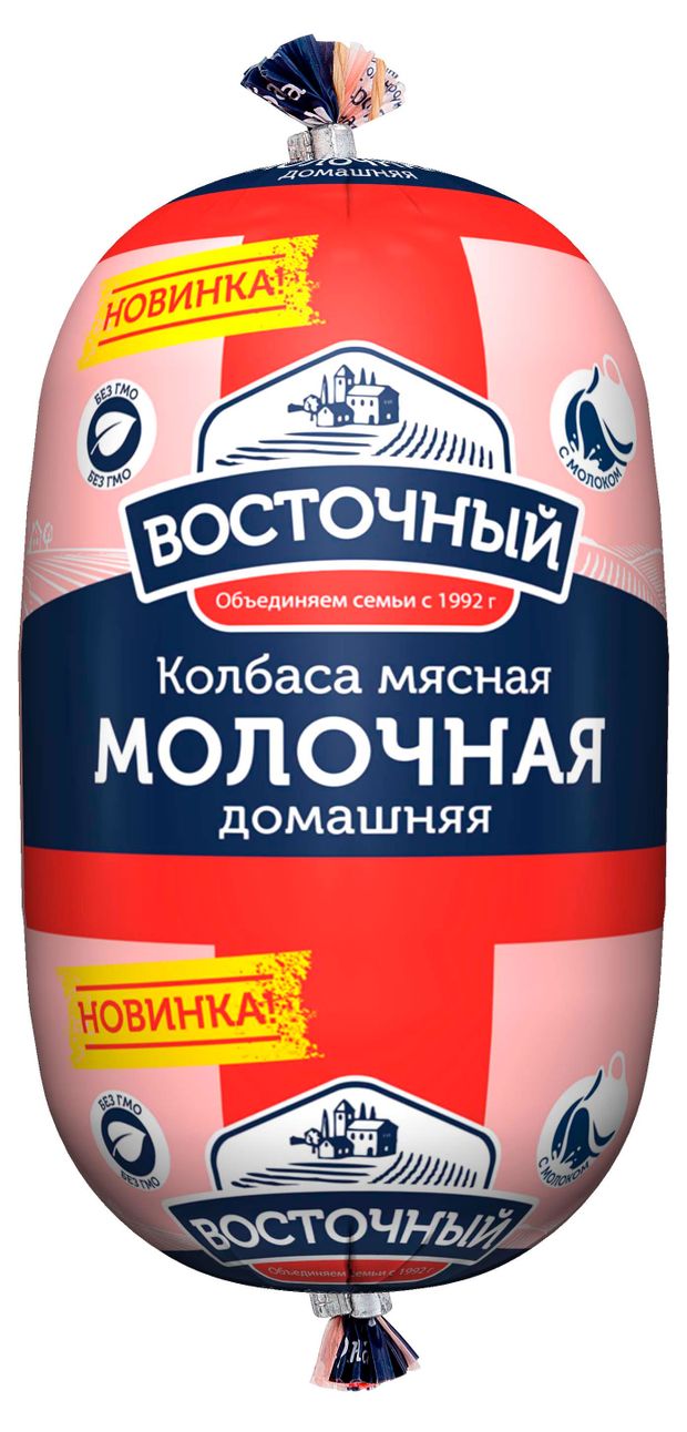 Колбаса вареная Восточный Молочная домашняя, 350 г
