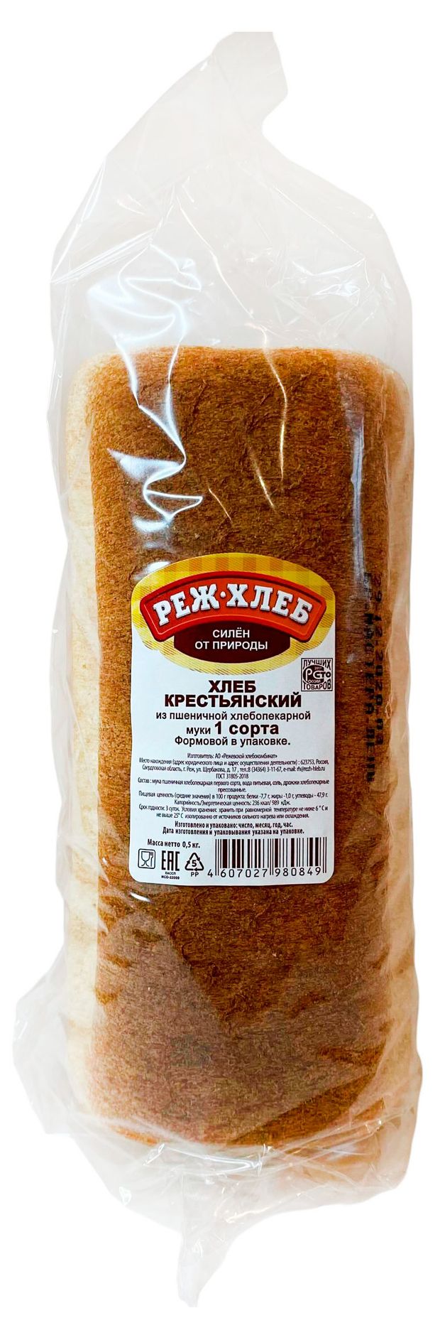 Хлеб Реж-Хлеб Крестьянский, 500 г