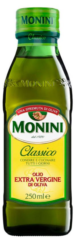 Масло оливковое Monini Extra Virgin нерафинированное 250 мл 550₽