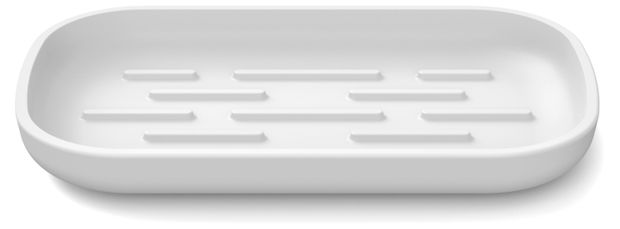 Мыльница Ambient Flux белая