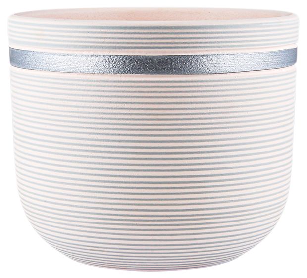 Горшок керамический Garden Star белый 12 см 240₽