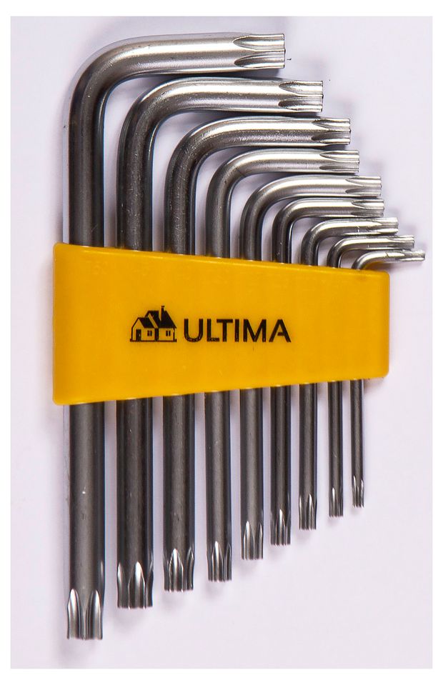 Строительство и ремонт Набор ключей Ultima TORX, 9 шт
