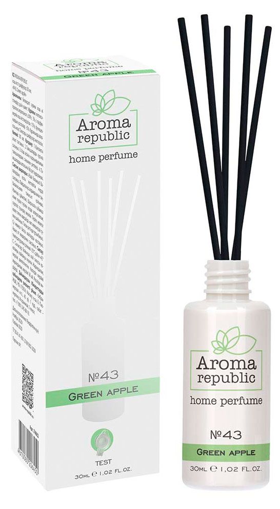 фото Диффузор ароматический aroma republic 43 green apple, 30 мл