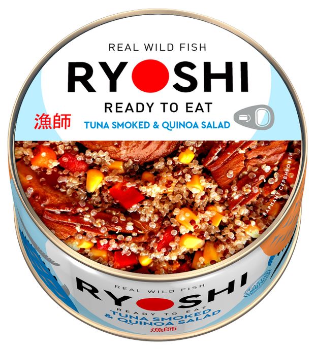 Салат из овощей Ryoshi с тунцом, 185 г