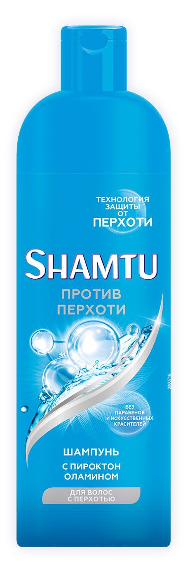 фото Шампунь для волос shamtu против перхоти, 500 мл