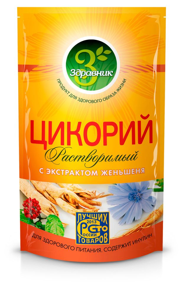 Цикорий Здравник с экстрактом женьшеня, 85 г