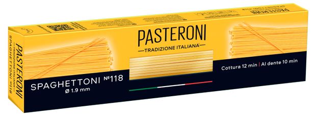 Макаронные изделия Pasteroni Spaghettoni 118, 400 г