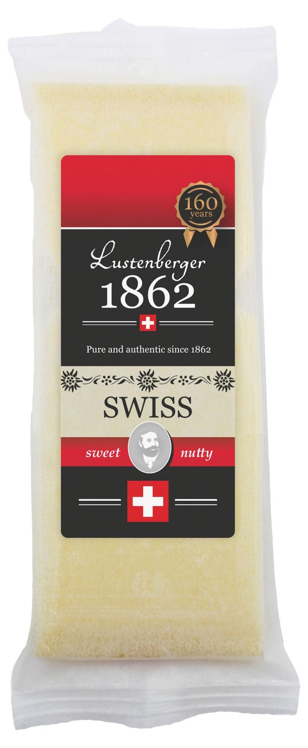 Сыр полутвердый Lustenberger Люстенбергер орехово-сладкий 50% БЗМЖ Швейцария, 180 г