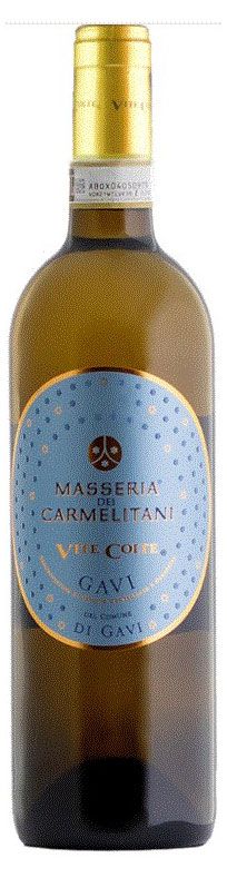 Вино Masseria dei Carmelitani Gavi di Gavi белое сухое Италия, 0,75 л