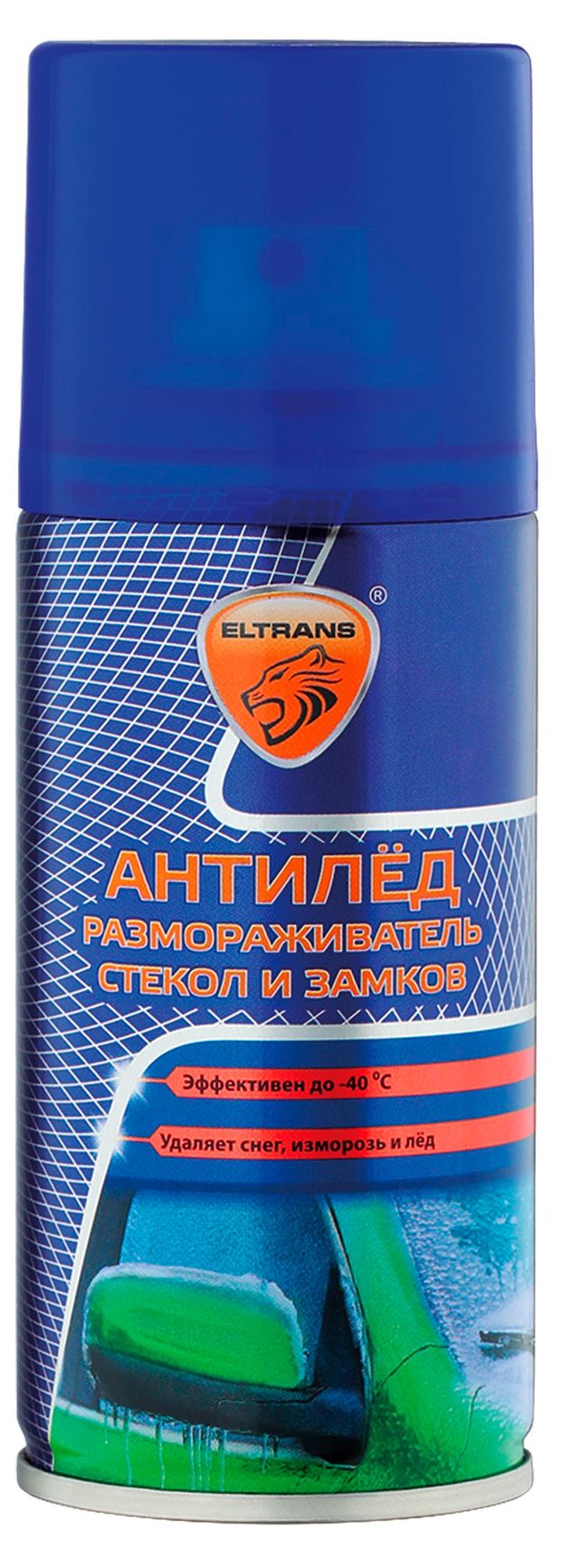 фото Размораживатель стекол и замков eltrans антилед, 210 мл