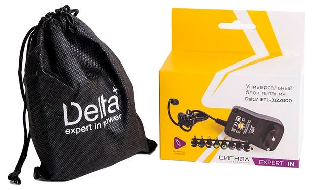 Электроника  Ашан Блок питания Сигнал Electronics Delta Универсальный 2А