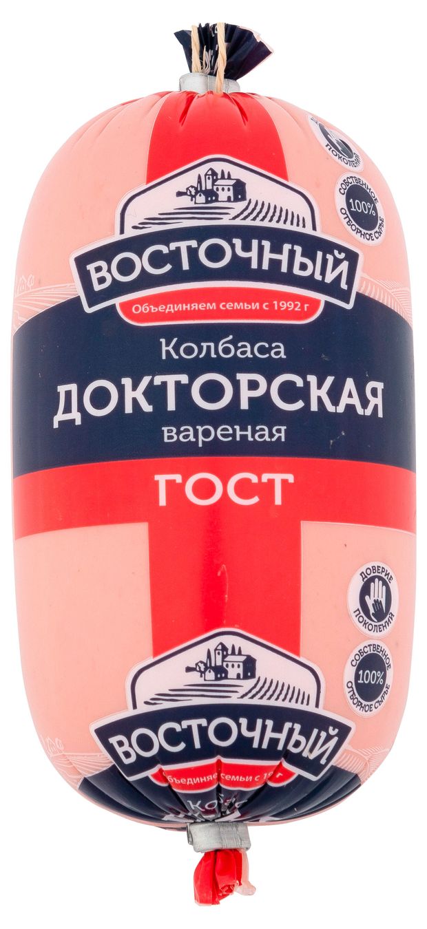 Колбаса вареная Восточный Докторская, 400 г