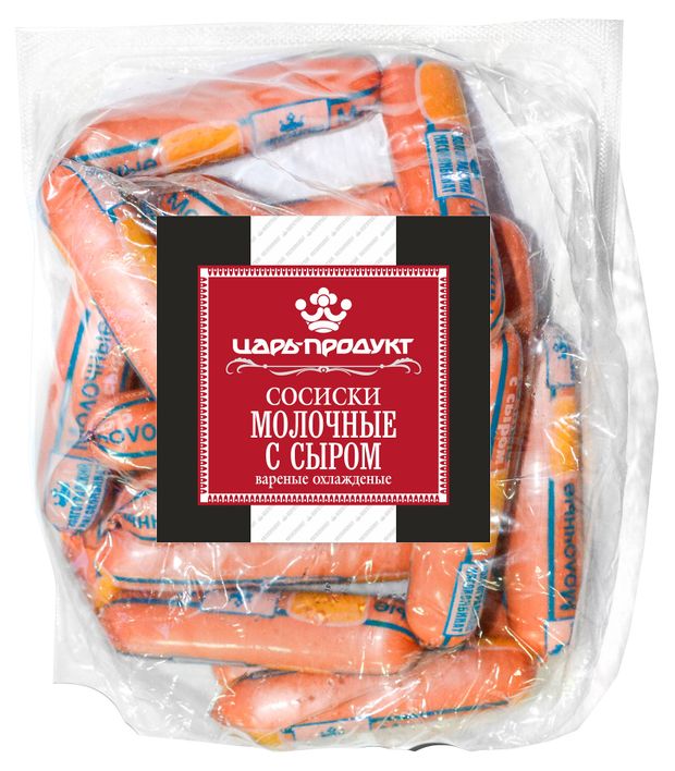 Сосиски ВМК Молочные с сыром, вес