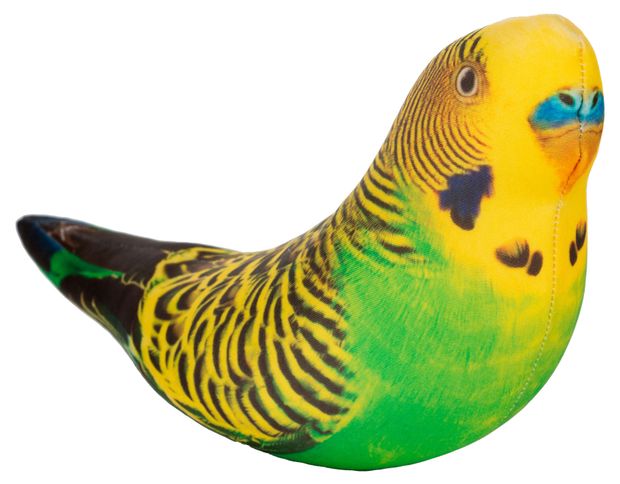 Игрушка мягкая антистресс ONE TWO FUN Попугай 25 см в ассортименте 200₽