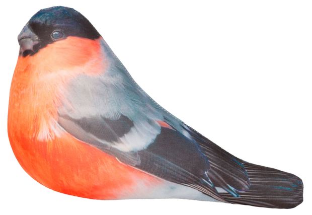 Игрушка мягкая антистресс ONE TWO FUN Снегирь, 21 см