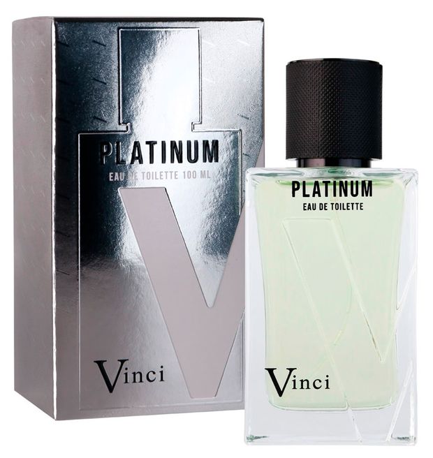 Туалетная вода для мужчин Vinci platinum, 100 мл