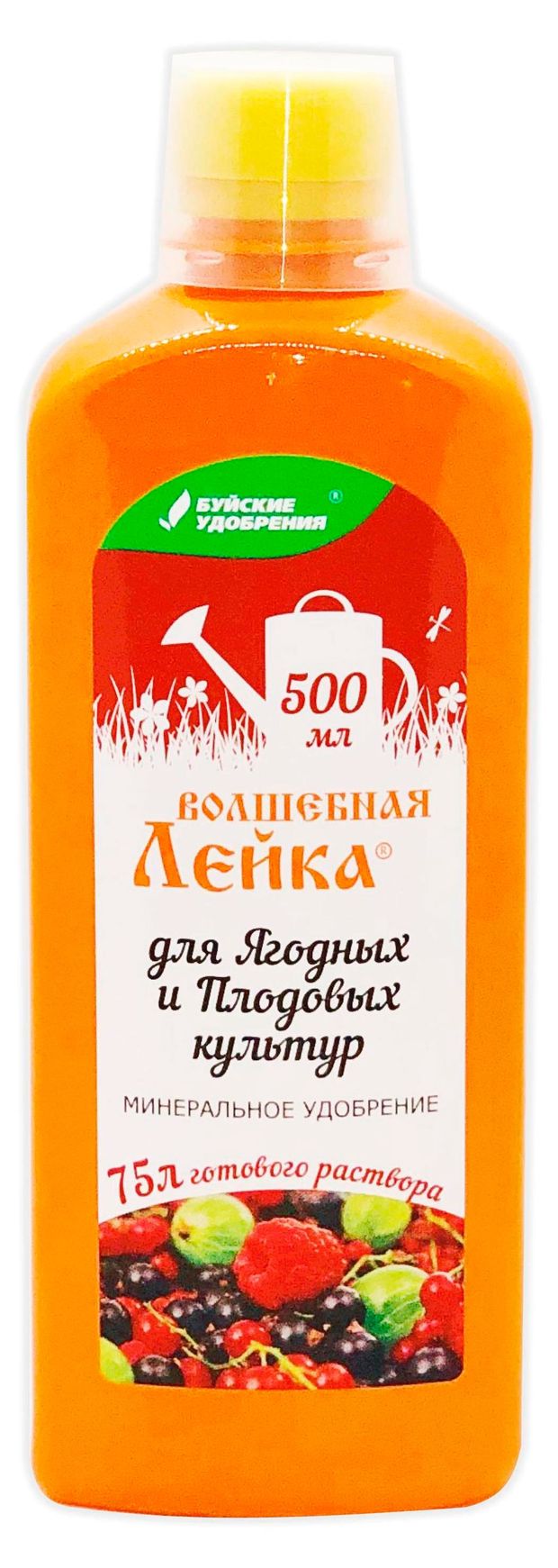 Удобрение минеральное Буйские удобрения для ягодных и плодовых культур, 0,5 л