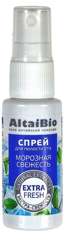 фото Спрей для полости рта altaibio морозная свежесть, 30 мл
