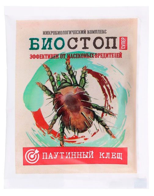 Препарат инсектицидный Биостоп Супер Паутинный клещ, 25 г