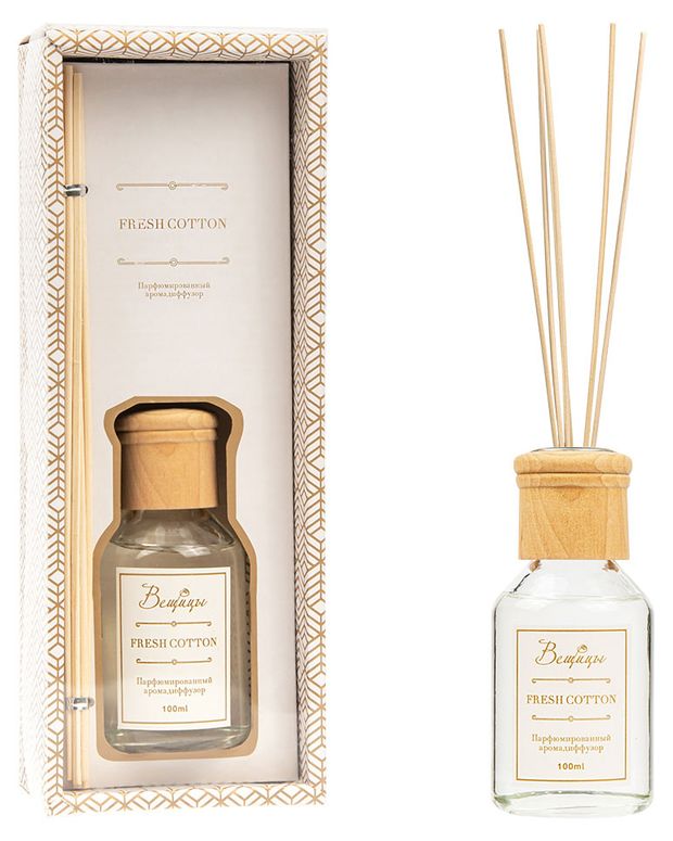 Аромадиффузор Вещицы Fresh cotton 100 мл 549₽