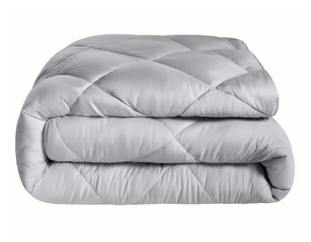фото Одеяло guten morgen soft comfort теплое серое, 200х220 см