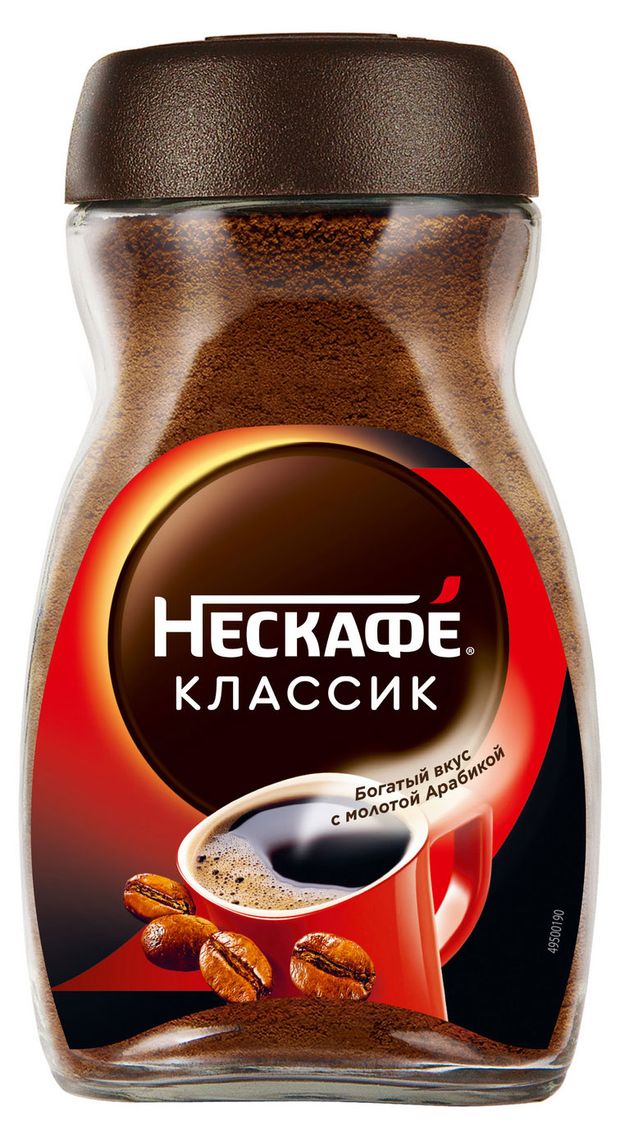 Кофе растворимый Нескаф Classic порошкообразный, 95 г