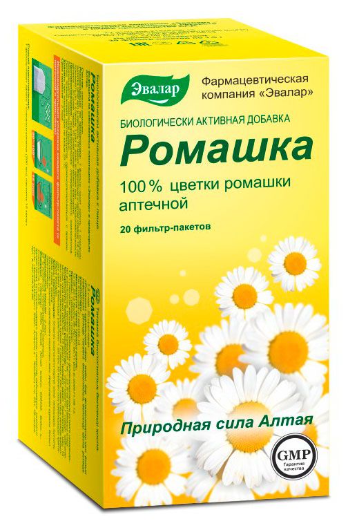 Ромашка Эвалар, 20х1,5 г
