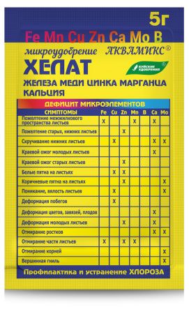 Удобрение Буйские удобрения Аквамикс, 5 г