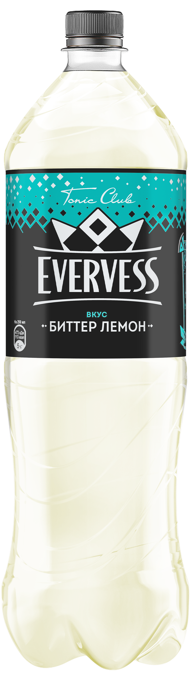фото Напиток газированный evervess биттер лемон тоник, 1,5 л