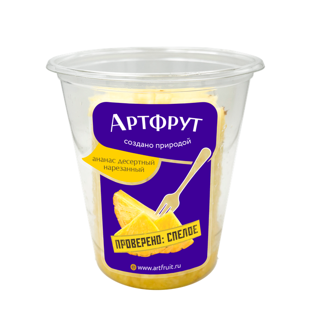 Ананас Артфрут нарезанный, 500 г
