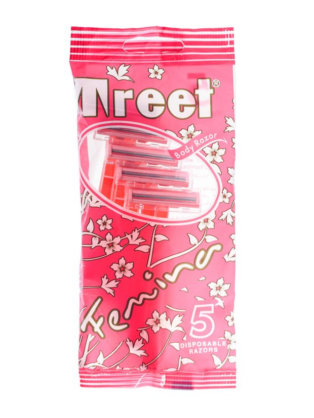 Станки для бритья одноразовые Treet Femina, 5 шт