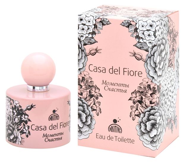 Туалетная вода для женщин Art Positive Casa del fiore Моменты счастья, 70 мл