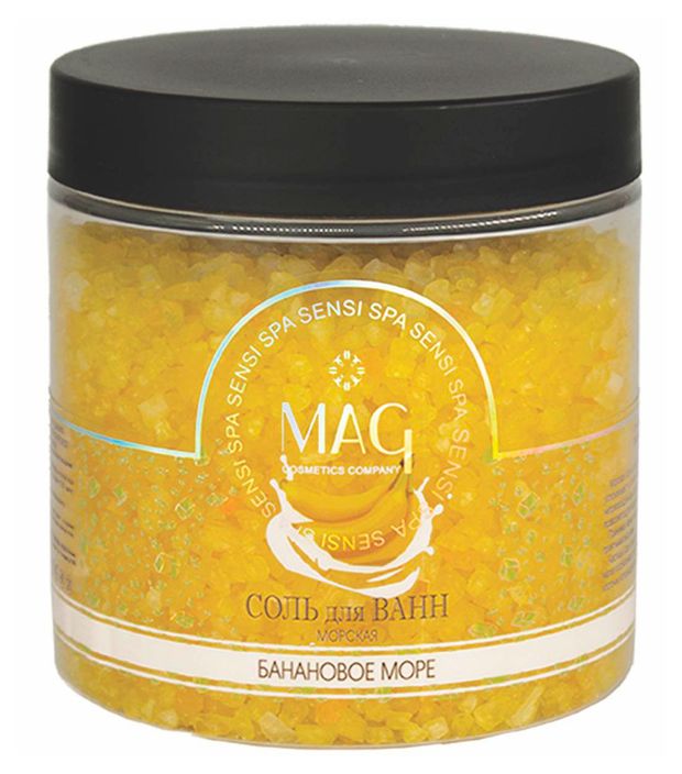 Соль для ванны MAG Sensy SPA Банановое море 500 г 400₽