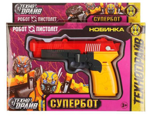Робот трансформирующийся Технодрайв Супербот, в ассортименте