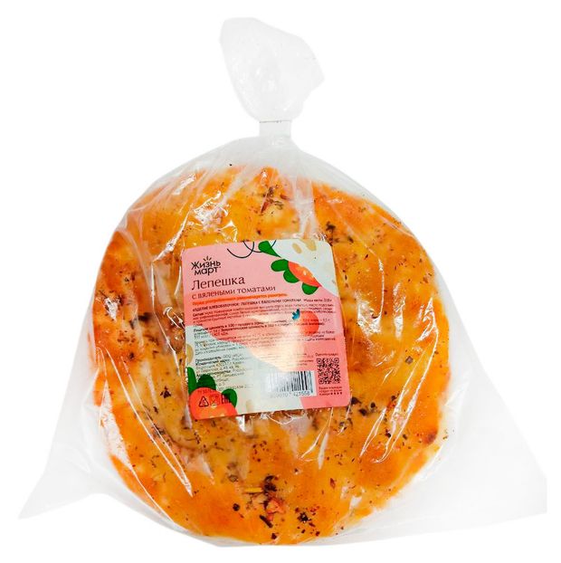 Лепешка BREADПита с вялеными томатами, 210 г