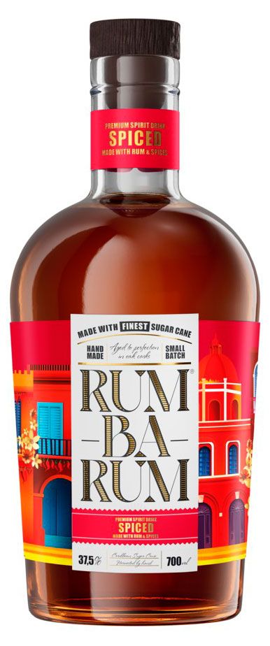 Ром Rumbarum Spiced Россия, 0,7 л