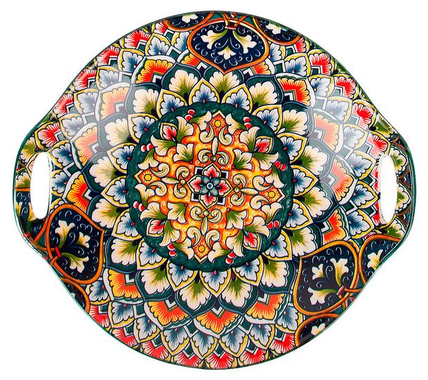 Блюдо с ручками Nouvelle Home Arabesque