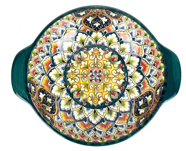 Салатник с ручками Nouvelle Home Arabesque