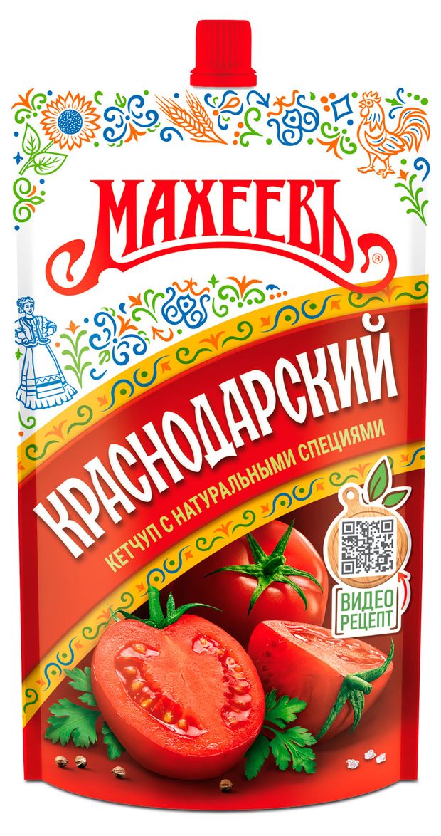Кетчуп МАХЕЕВЪ Краснодарский 300 г 75₽